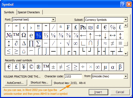 How To Insert Cents Symbol In Word 2010